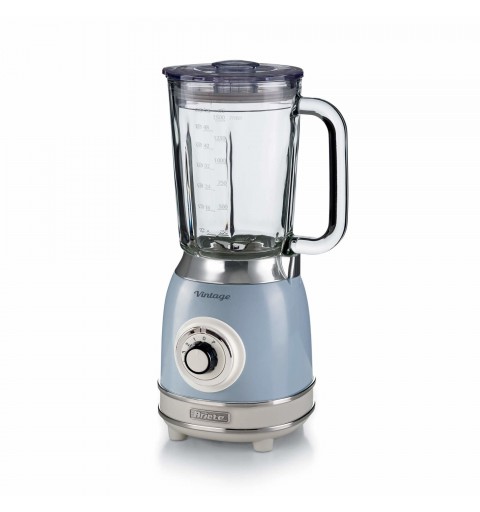 Ariete Frullatore con Tazza in Vetro Vintage Celeste