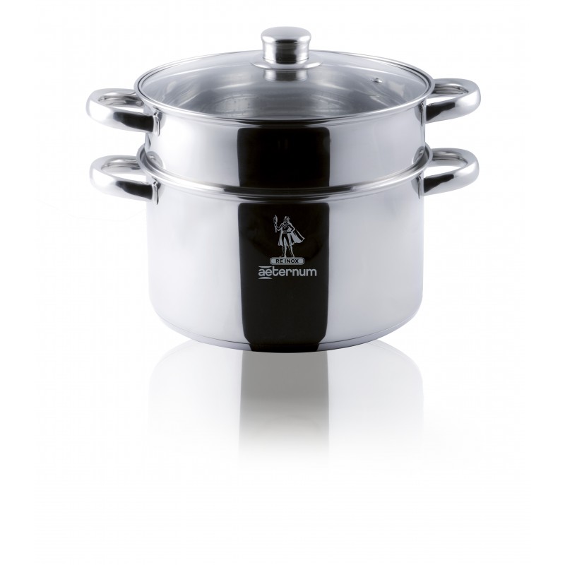 Aeternum AP000082 casserole à sauce Rond Acier satin