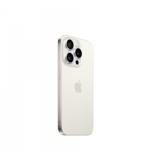 Apple iPhone 15 Pro 15,5 cm (6.1") Doppia SIM iOS 17 5G USB tipo-C 256 GB Titanio, Bianco