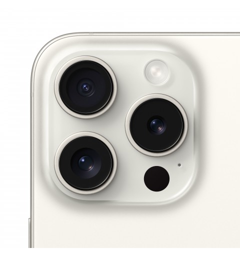Apple iPhone 15 Pro 15,5 cm (6.1") Doppia SIM iOS 17 5G USB tipo-C 256 GB Titanio, Bianco