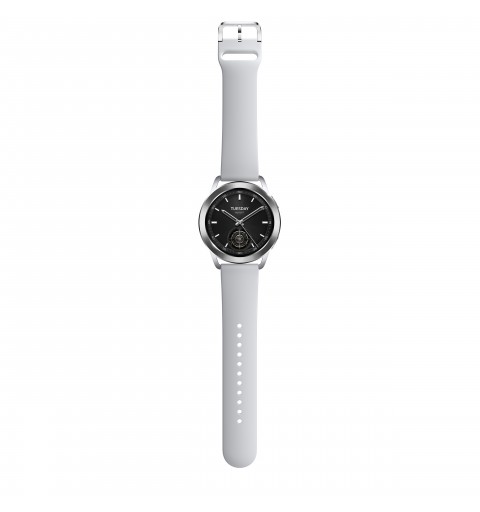 Xiaomi Watch 2 3,63 cm (1.43") AMOLED 46 mm Digital 466 x 466 Pixeles Pantalla táctil Plata Wifi GPS (satélite)