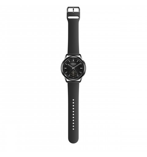 Xiaomi Watch 2 3.63 cm (1.43") AMOLED 46 mm Digital 466 x 466 pixels Touchscreen Black Wi-Fi GPS (satellite)