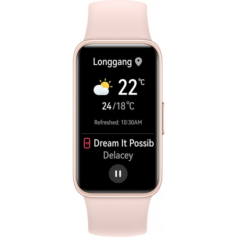 Huawei Band 8 AMOLED Braccialetto per rilevamento di attività 3,73 cm (1.47") Nero, Rosa