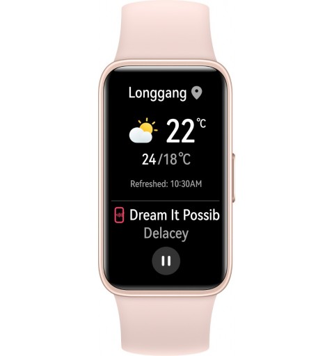 Huawei Band 8 AMOLED Aktivitäts-Trackerarmband 3,73 cm (1.47") Schwarz, Pink