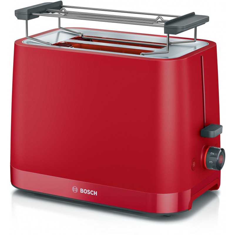 Bosch TAT3M124 tostapane 2 fetta e 950 W Rosso