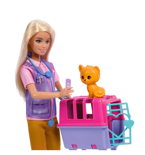 Barbie – Coffret Sauvetage d’Animaux