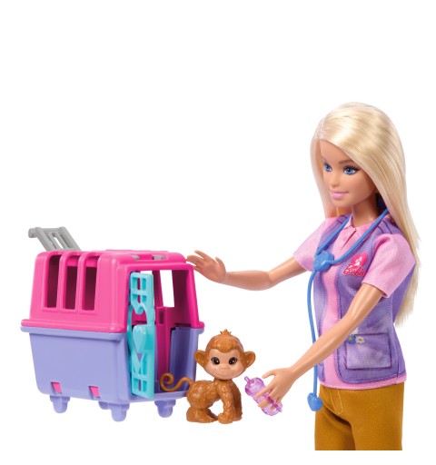 Barbie – Coffret Sauvetage d’Animaux