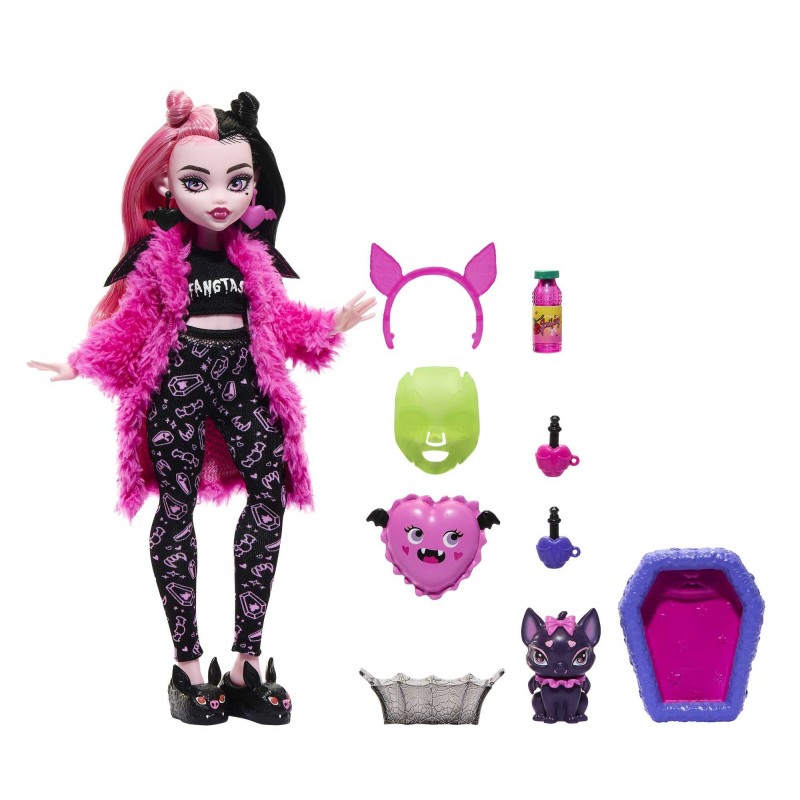 Monster High Creepover Party HKY66 bambola