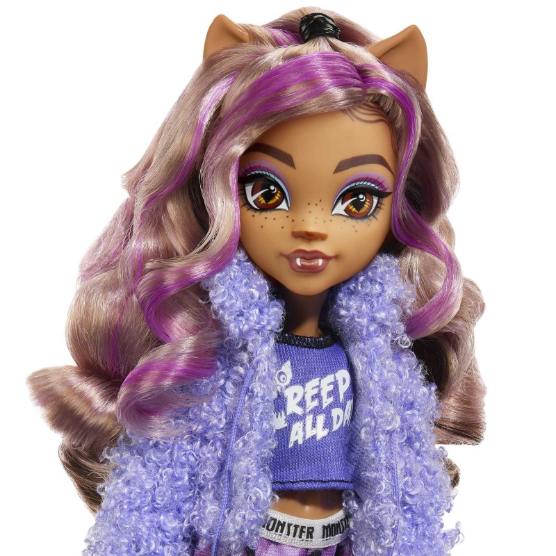 Monster High Creepover Party – Coffret Soirée Pyjama Clawdeen Wolf