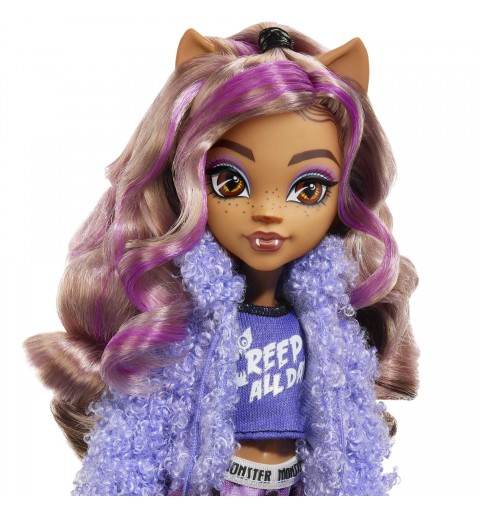Monster High Creepover Party – Coffret Soirée Pyjama Clawdeen Wolf