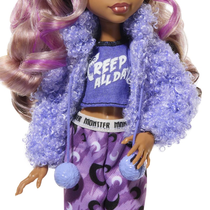 Monster High Creepover Party – Coffret Soirée Pyjama Clawdeen Wolf