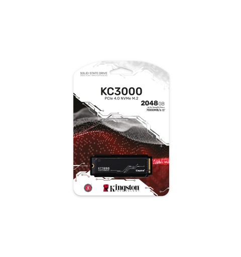 Kingston Technology 2048G KC3000 M.2 2280 NVMe SSD