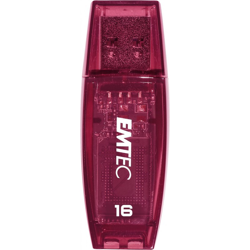 Emtec C410 lecteur USB flash 16 Go USB Type-A 2.0 Rouge