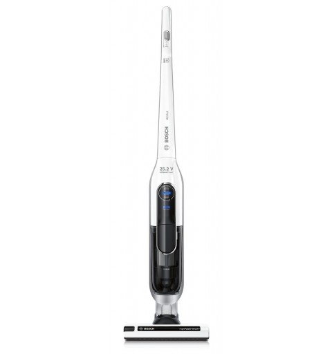 Bosch BCH6L2560 aspiradora de pie y escoba eléctrica Aspiradora escoba Secar Sin bolsa 0,9 L Negro, Blanco