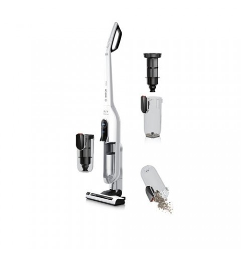 Bosch BCH6L2560 aspirateur balai et balai électrique Sec Sans sac 0,9 L Noir, Blanc