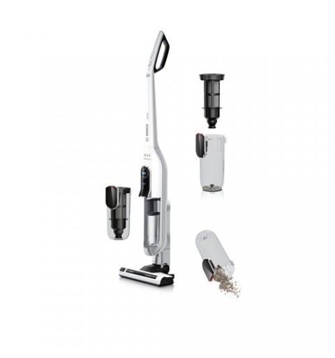 Bosch BCH6L2560 Stabstaubsauger Elektrischer Besen Trocken Beutellos 0,9 l Schwarz, Weiß