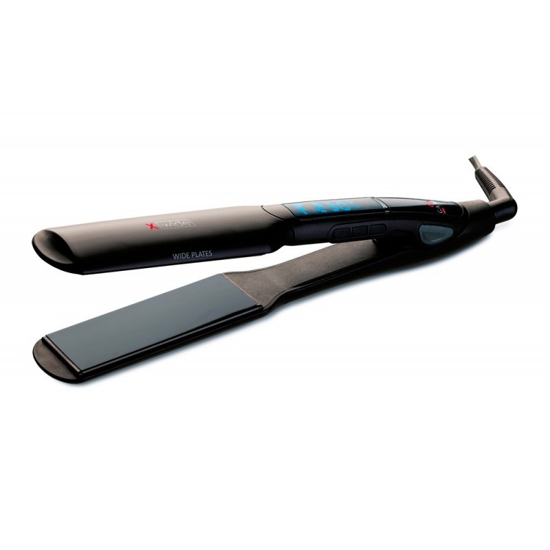 GA.MA X-WIDE Digital Tourmaline Plancha de pelo Caliente Negro 59 W 2,5 m