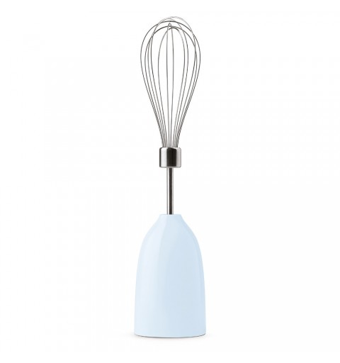 Smeg HBF22PBEU licuadora Batidora de inmersión 700 W Azul, Cromo, Gris