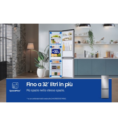 Samsung Frigorifero Combinato EcoFlex 1.85m 344L RB34C671DS9