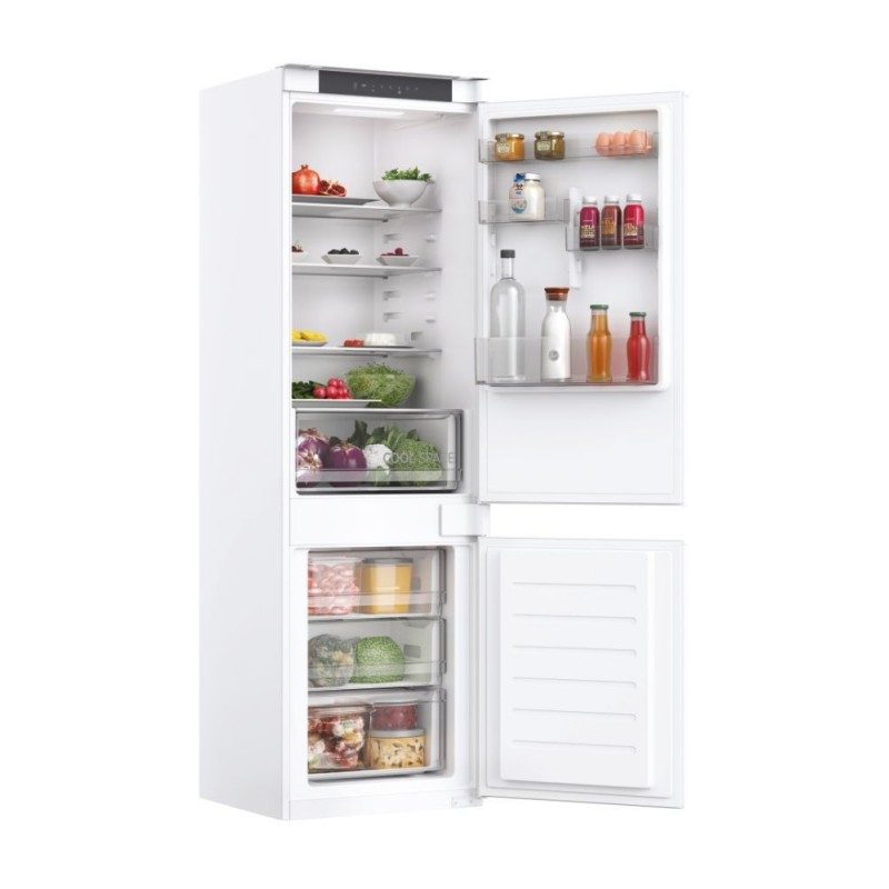 Hoover H-FRIDGE 300 LITE HOBL3518F Kühl- und Gefrierkombination Integriert 264 l F Weiß