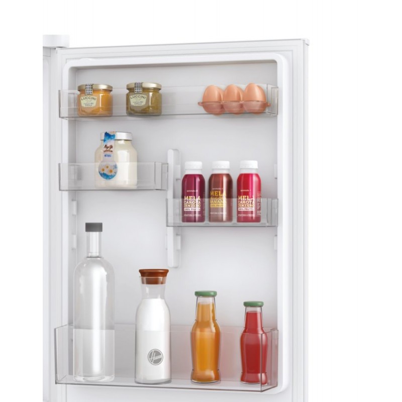 Hoover H-FRIDGE 300 LITE HOBL3518F Kühl- und Gefrierkombination Integriert 264 l F Weiß