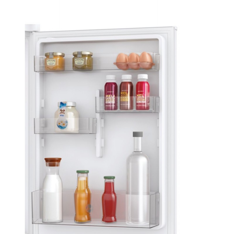 Hoover H-FRIDGE 300 LITE HOBL3518F Kühl- und Gefrierkombination Integriert 264 l F Weiß