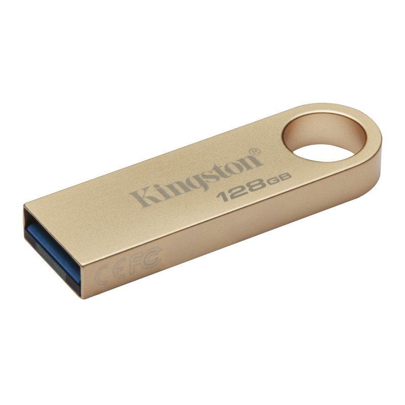 Kingston Technology DataTraveler 128GB 220MB s Drive USB 3.2 Gen 1 in Metallo SE9 G3