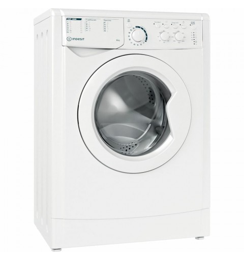 Indesit EWSC 61251 W EU N lavadora Carga frontal 6 kg 1200 RPM Blanco