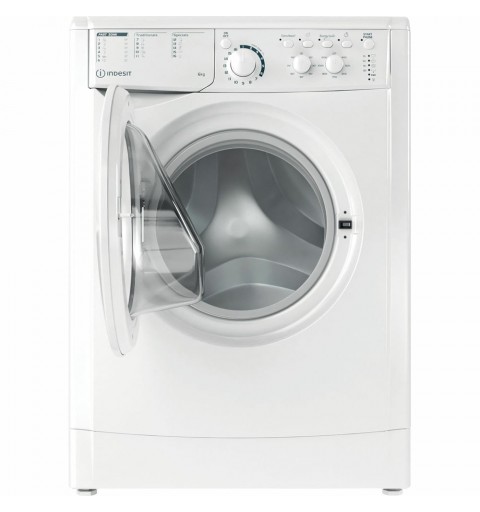 Indesit EWSC 61251 W EU N lavadora Carga frontal 6 kg 1200 RPM Blanco