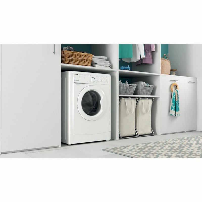 Indesit EWSC 61251 W EU N lavadora Carga frontal 6 kg 1200 RPM Blanco