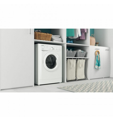 Indesit EWSC 61251 W EU N machine à laver Charge avant 6 kg 1200 tr min Blanc