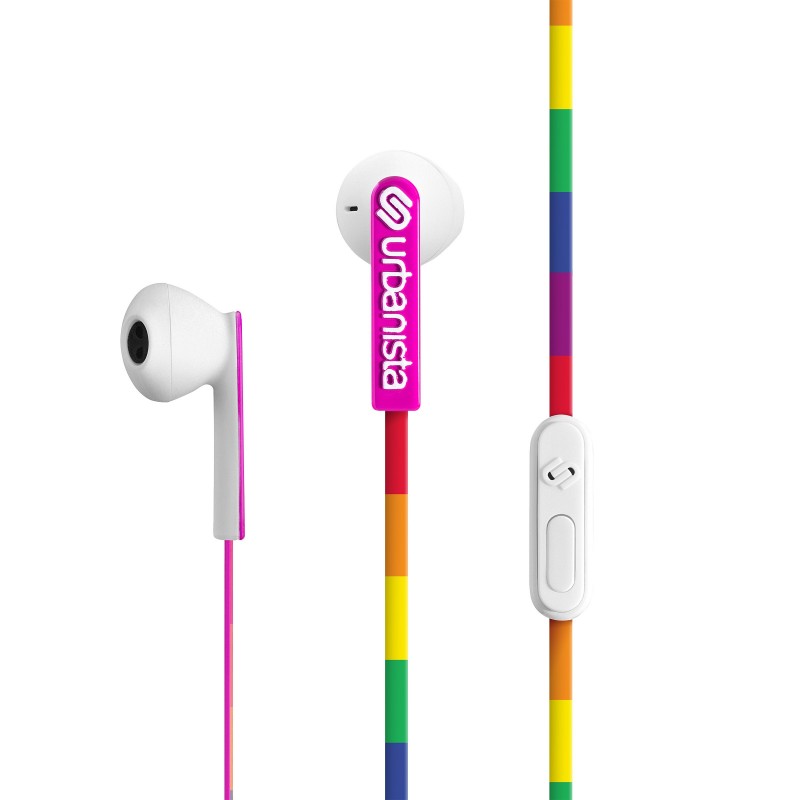 Urbanista San Francisco Auricolare Cablato In-ear Musica e Chiamate Multicolore