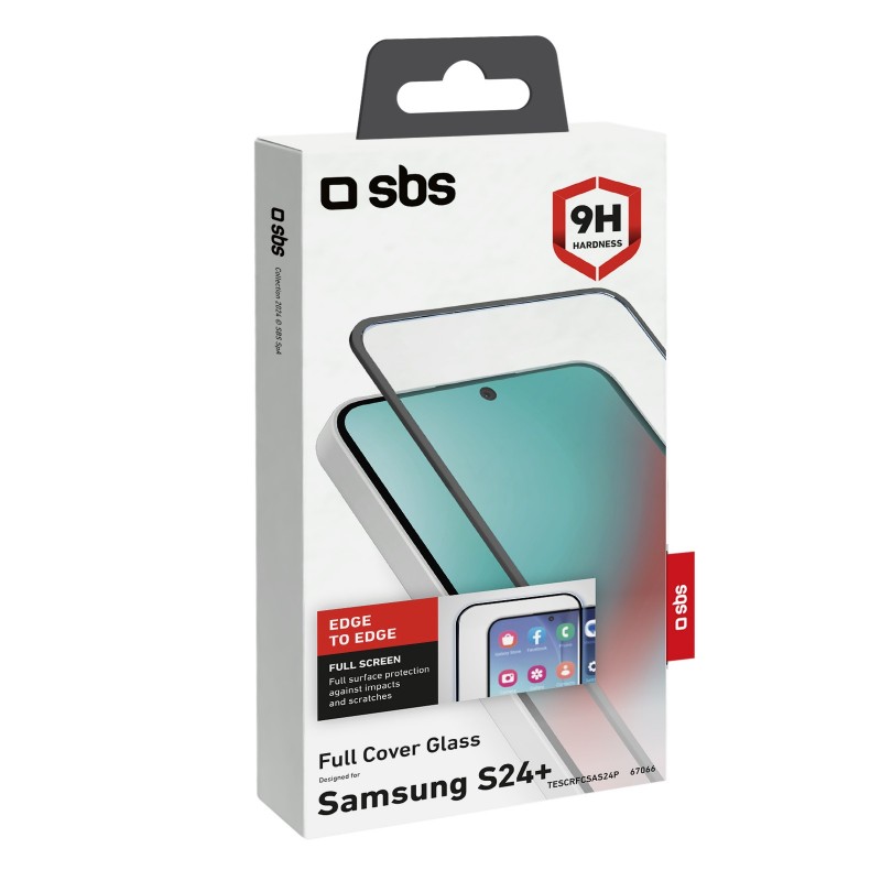 SBS TESCRFCSAS24P écran et protection arrière de téléphones portables Protection d'écran transparent Samsung 1 pièce(s)