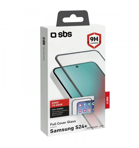 SBS TESCRFCSAS24P protezione per lo schermo e il retro dei telefoni cellulari Pellicola proteggischermo trasparente Samsung 1 pz