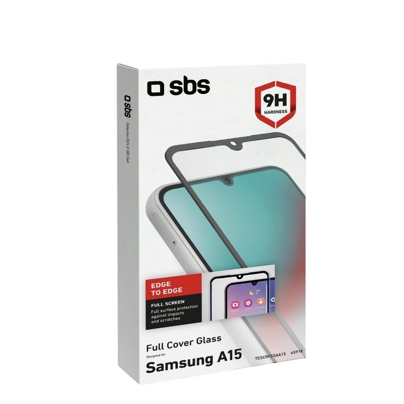SBS TESCRFCSAA15 Display- Rückseitenschutz für Smartphones Klare Bildschirmschutzfolie Samsung 1 Stück(e)