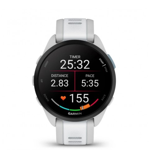 Garmin Forerunner 165 3,05 cm (1.2") AMOLED Digitale 390 x 390 Pixel Touch screen Grigio GPS (satellitare)