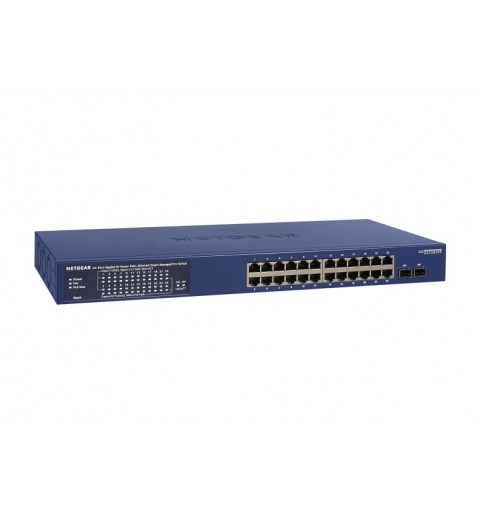 NETGEAR GS724TP-300EUS network switch Managed L2 L3 L4 Gigabit Ethernet (10 100 1000) Power over Ethernet (PoE) Blue