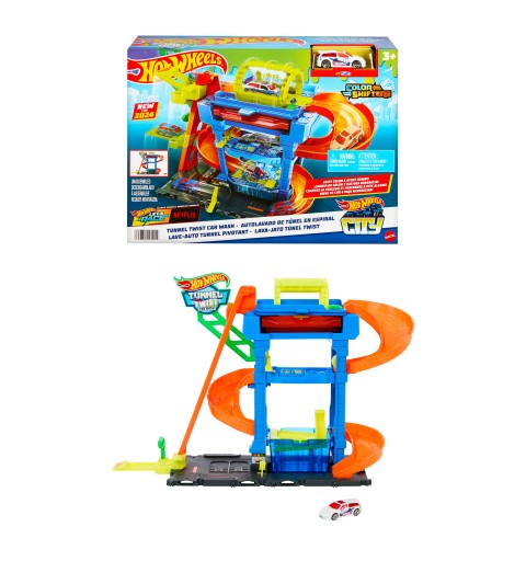 Hot Wheels City Tunnel Twist Car Wash