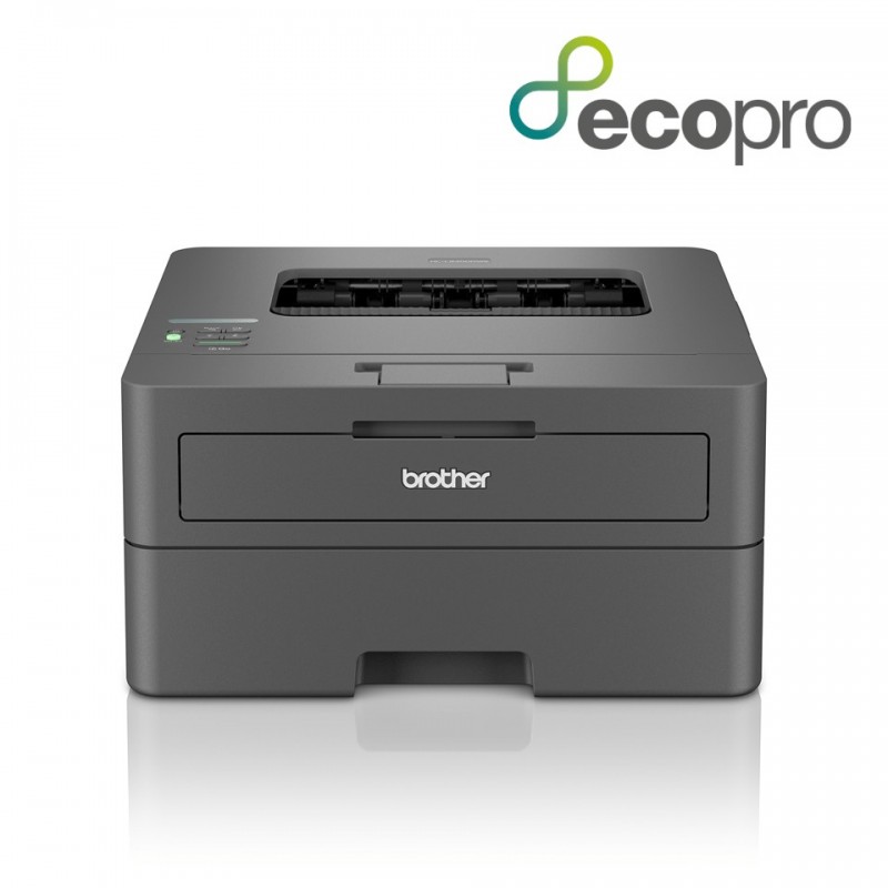 Brother HL-L2400DWE - Imprimante laser monochrome A4 compacte - 6 mois gratuit à l'abonnement EcoPro inclus.