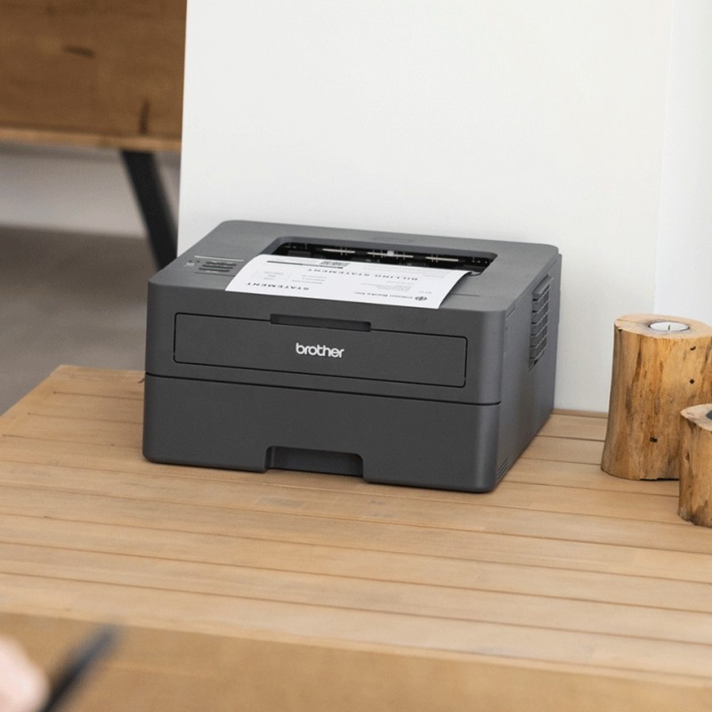 Brother HL-L2400DWE Stampante laser monocromatica , 6 mesi di toner incluso con EcoPro