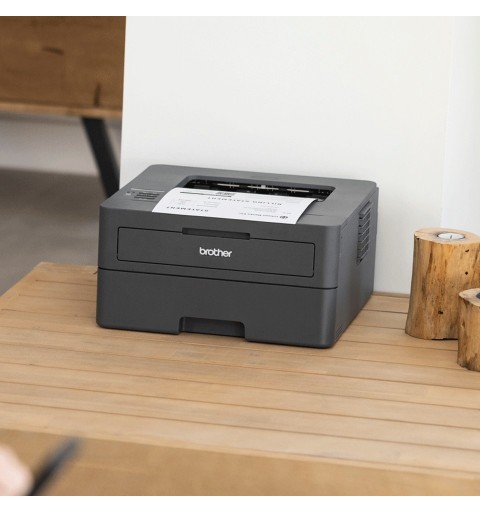 Brother HL-L2400DWE - Imprimante laser monochrome A4 compacte - 6 mois gratuit à l'abonnement EcoPro inclus.