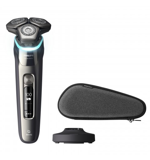 Philips SHAVER Series 9000 S9974 35 men's shaver Rotation shaver Trimmer Chrome