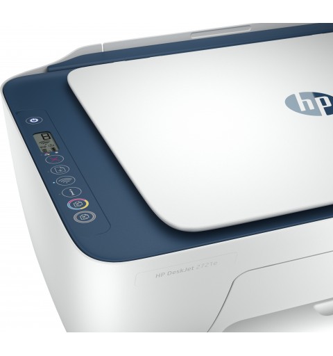 HP Impresora multifunción HP DeskJet 2721e, Color, Impresora para Hogar, Impresión, copia, escáner, Conexión inalámbrica HP+