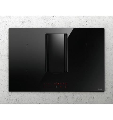 Elica NIKOLATESLA ALPHA BL A 78 Nero Da incasso 78 cm Piano cottura a induzione 4 Fornello(i)