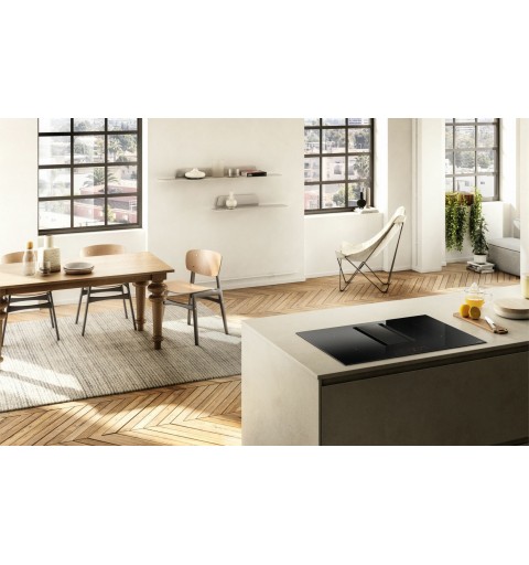 Elica NIKOLATESLA ALPHA BL A 78 Black Built-in 78 cm Zone induction hob 4 zone(s)