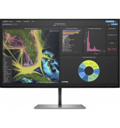 HP Z27k G3 Computerbildschirm 68,6 cm (27") 3840 x 2160 Pixel 4K Ultra HD Silber