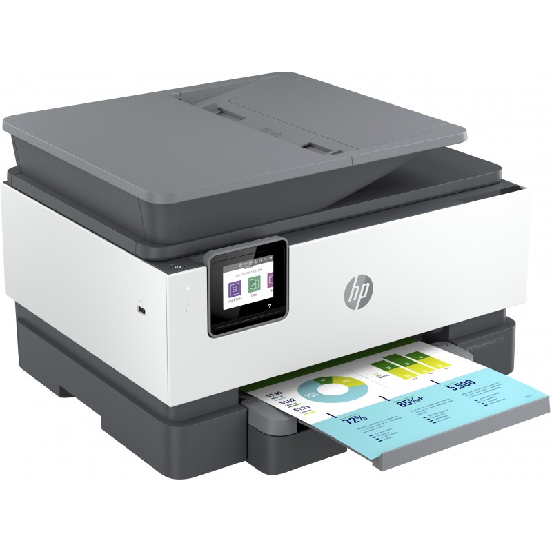 HP OfficeJet Pro Imprimante Tout-en-un HP 9010e, Couleur, Imprimante pour Petit bureau, Impression, copie, scan, fax, HP+