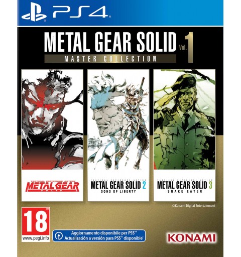 Konami Metal Gear Solid Master Collection Vol.1 Colección Inglés, Japonés PlayStation 4