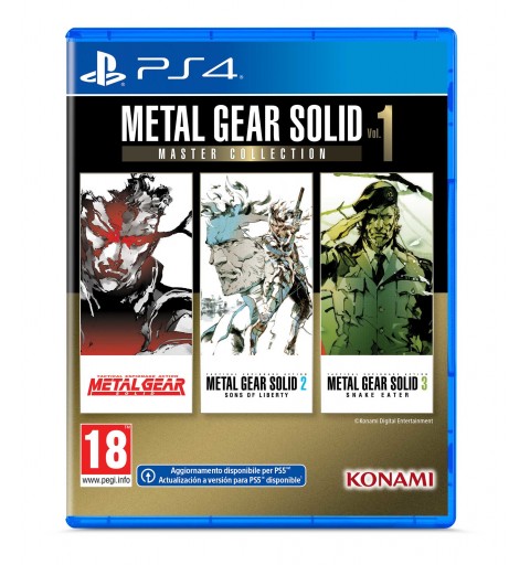 Konami Metal Gear Solid Master Collection Vol.1 Colección Inglés, Japonés PlayStation 4