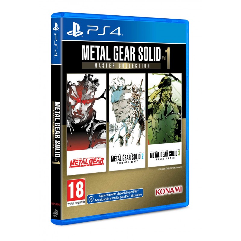 Konami Metal Gear Solid Master Collection Vol.1 Colección Inglés, Japonés PlayStation 4